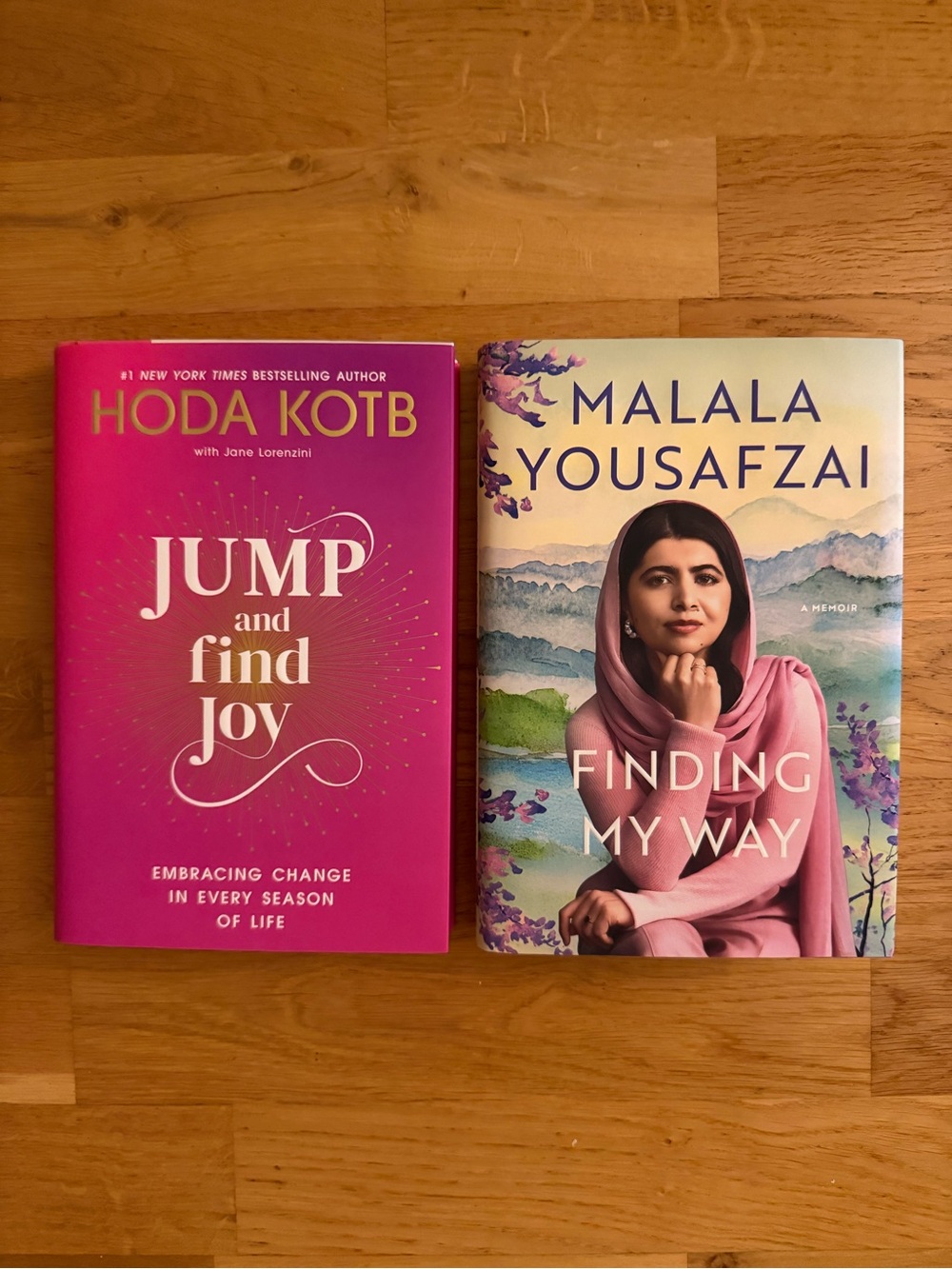 Hoda Kotb “Jump and Find Joy” & Malala Yousafzai “Finding My Way” NEW BOOKS